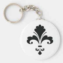 Fleur de Lis Porte-clef