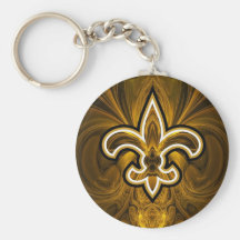 fleur de lis porte-clef