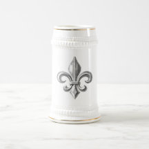 Fleur de Lis Tasse À Café