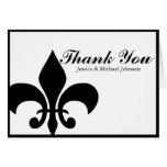 Fleur DE Lis Thank u Kaart