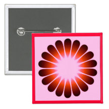 FLEUR DU SOLEIL PIN'S AVEC AGRAFE