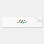Fleur et papillon d'Adelynn Autocollant Pour Voiture