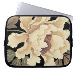 Fleur japonaise vintage housse pour  ordinateur portable