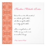 Fleur moderne 1, faire-part de mariage de paradis