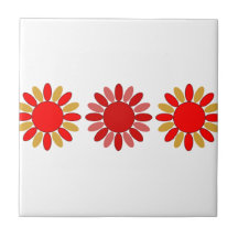 fleurs carreau