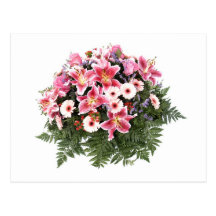 Fleurs Carte Postale