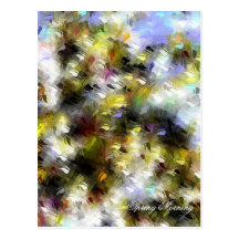 FLEURS CARTE POSTALE