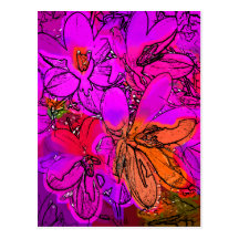 FLEURS CARTES POSTALES