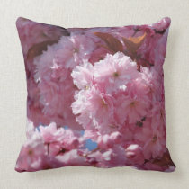 Fleurs de cerisier roses oreillers american