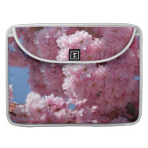 Fleurs de cerisier roses housses macbook