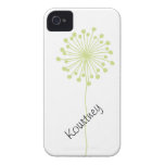 Fleurs de fleur d'amusement coque Case-Mate iPhone 4