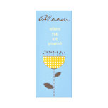 Fleurs de fleur d'amusement impression sur toile
