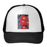 Fleurs de fleurs casquettes