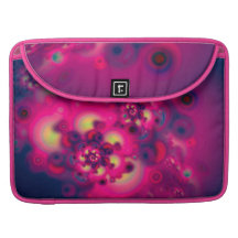 Fleurs de l'espace poche pour macbook
