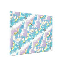 Fleurs de Pequi Impression Sur Toile