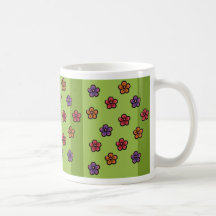 Fleurs de prune tasse à café