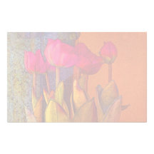 fleurs de tulipes papier à lettre customisable