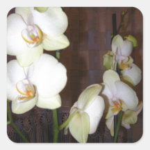 Fleurs	d'orchidée Autocollants