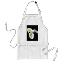 Fleurs élégantes 5 de zantedeschia tablier