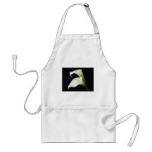 Fleurs élégantes 8 de zantedeschia tablier