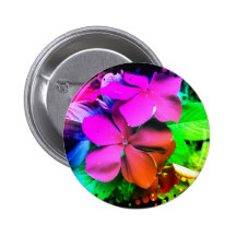 Fleurs géniales d'amusement badges avec agrafe