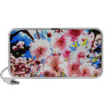 Fleurs Haut-parleur Ordinateur Portable