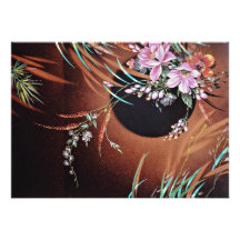 Fleurs jaunes de Clarence Cartons D'invitation