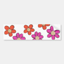 Fleurs mignonnes autocollants pour voiture