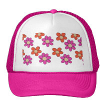 Fleurs mignonnes casquettes