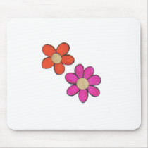 Fleurs mignonnes tapis de souris
