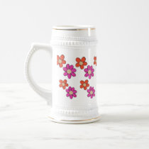 Fleurs mignonnes tasses