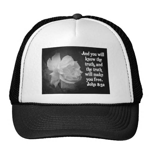 Fleurs noires/blanches de 8h32 de John d'ÉCRITURE  Casquette