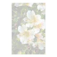 fleurs papier à lettre