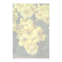 fleurs papier à lettre personnalisable