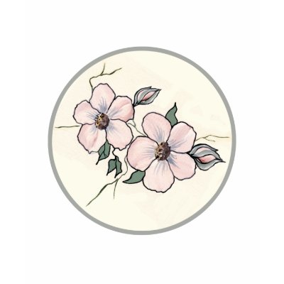 Fleurs peintes à la main par ArtbyJean