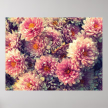 fleurs affiche