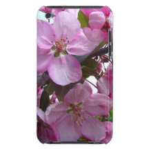 Fleurs roses d'Apple Coques Barely There iPod