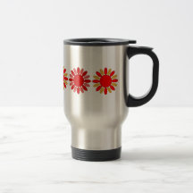 fleurs tasse à café