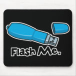 flits me het ontwerp van de flitsaandrijving muismatten