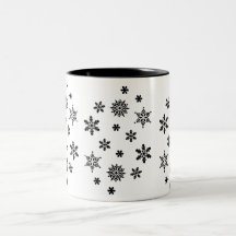 Flocon de neige tasse à café