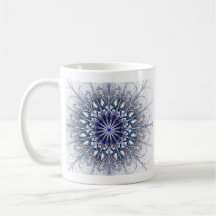 flocon de neige tasse à café
