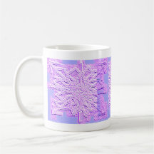 flocon de neige tasses