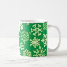 Flocon de neige tasses