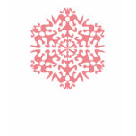 Flocon rose 5 t-shirt