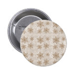 Flocons de neige 1 - Sépia Badges