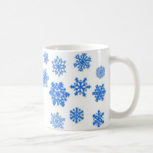 Flocons de neige mug