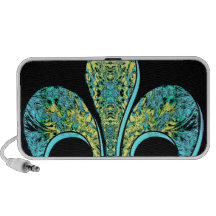 Flor de lis haut-parleur portable