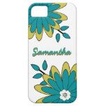 Floral lumineux chic génial de Boho avec la person Coque Case-Mate iPhone 5