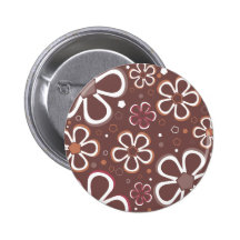 Floral Pattern Pin