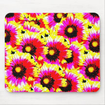 Floral Tapis De Souris